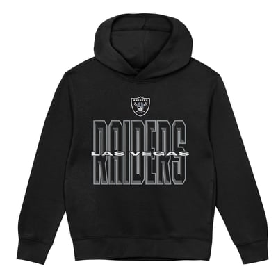 Las Vegas Raiders Outerstuff Toddler Field General Fleece Hoodie - Black