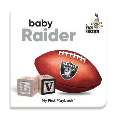 Las Vegas Raiders WinCraft Toddler A Fan Is Born Baby Board Book