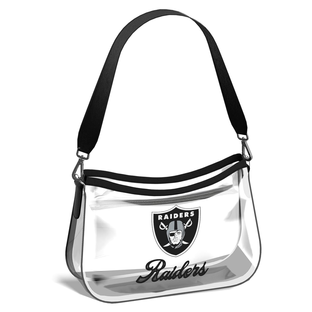 Las Vegas Raiders WEAR by Erin Andrews Clear Stadium Mini Purse display picture 1