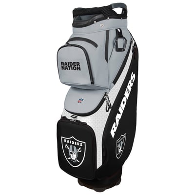 Las Vegas Raiders WinCraft Clubhouse Cooler Cart Golf Bag