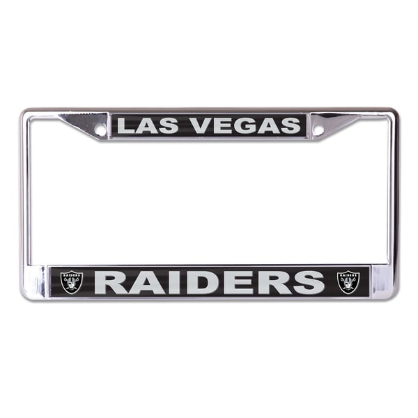 New York Giants License Plate Frames – Set Of 2, Black Plastic, NFL Auto Accessories