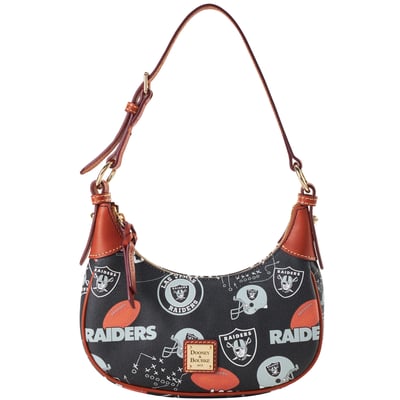 Las Vegas Raiders Dooney & Bourke Women's Slouchy Shoulder Bag