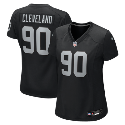 Brandon Cleveland Las Vegas Raiders Nike Women's Team Game Jersey - Black