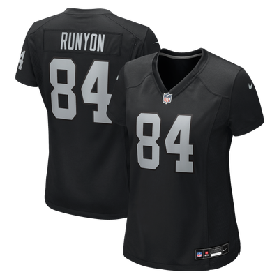 Carter Runyon Las Vegas Raiders Nike Women's Team Game Jersey - Black