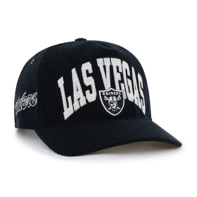 Las Vegas Raiders Stoney Clover Lane x '47 Women's Big Arch Hitch Adjustable Hat - Black
