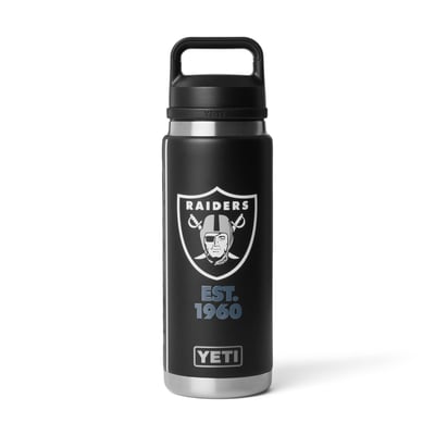 Las Vegas Raiders YETI 26oz. Fandom Rambler Chug Water Bottle