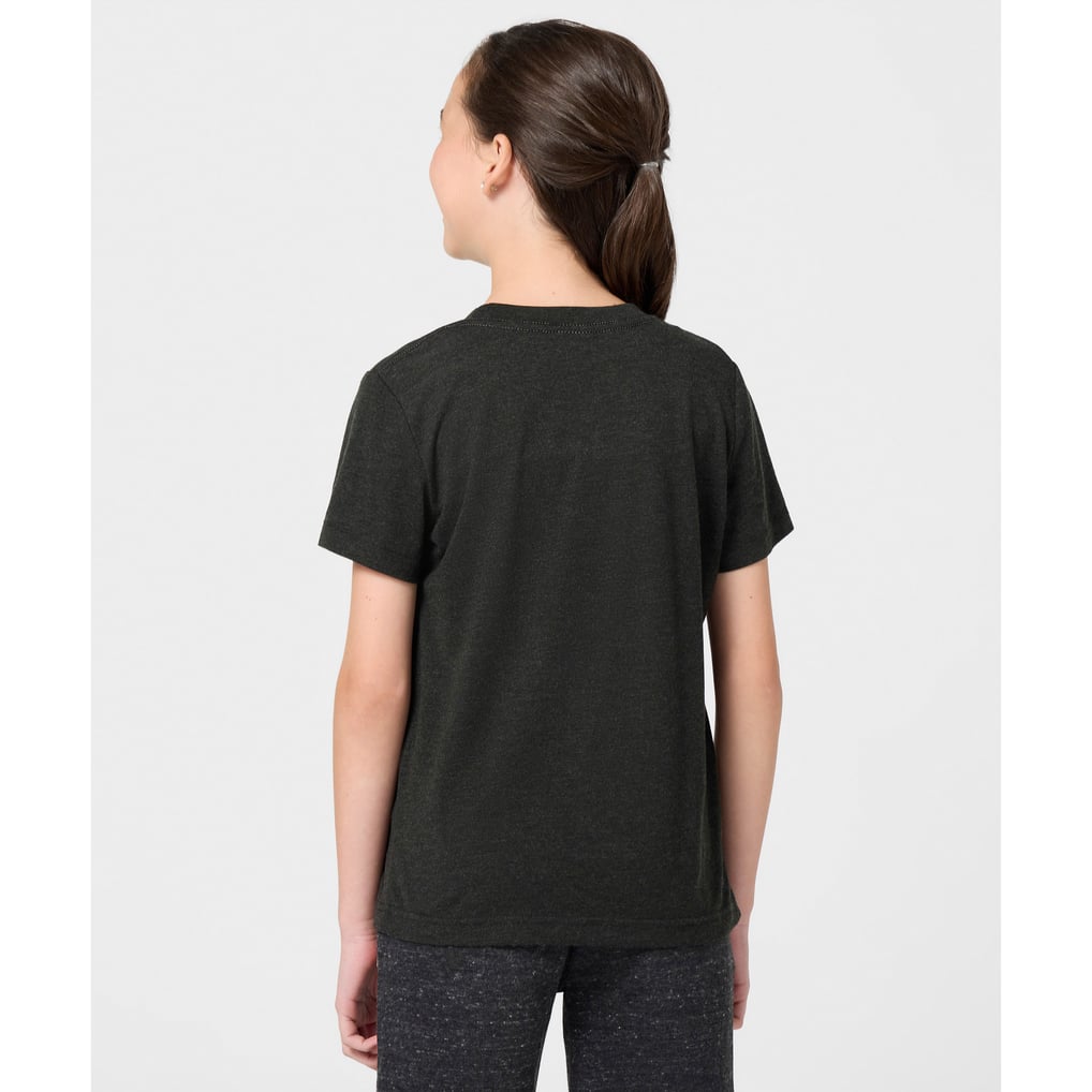 Las Vegas Raiders x Mickey Mouse Homage Youth Tri-Blend T-Shirt - Charcoal