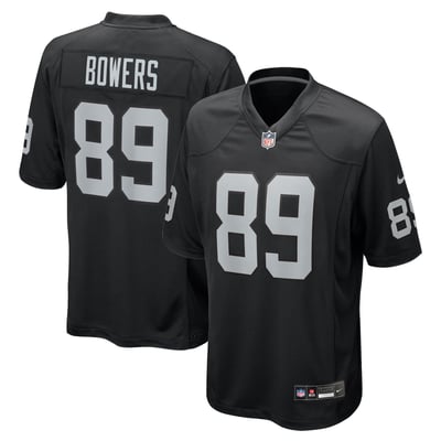 Brock Bowers Las Vegas Raiders Nike Youth Game Jersey - Black