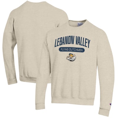 Lebanon Valley College Champion Powerblend Sweatshirt - Oatmeal