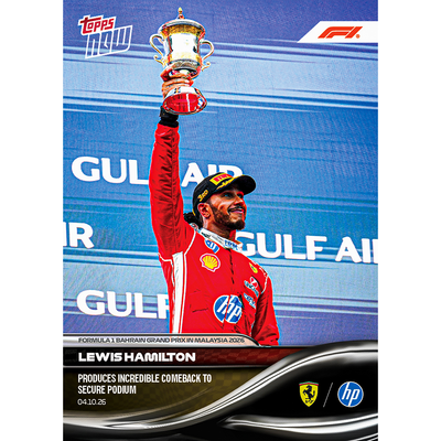 Lewis Hamilton - 2026 Formula 1® Topps NOW® - Card 65