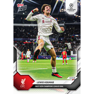 Lewis Koumas - 2026-27 UCL Topps NOW® - Card 28