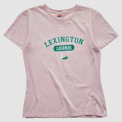 Lexington Legends Nike 2000s T-shirt - Pink - XS by Fanatics Real Vintage