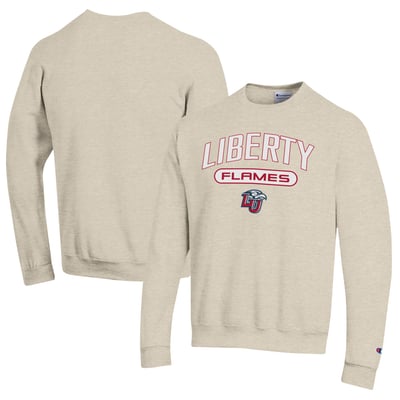 Liberty Flames Champion Powerblend Sweatshirt - Oatmeal