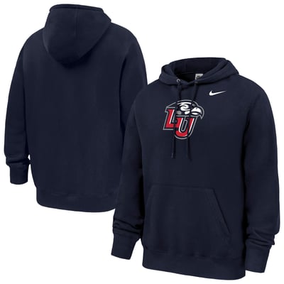 Liberty Flames Nike Club Fleece Hoodie - Navy
