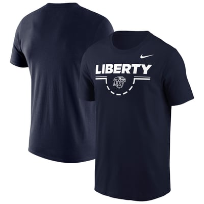 Liberty Flames Nike Dri-FIT Legend T-Shirt - Navy