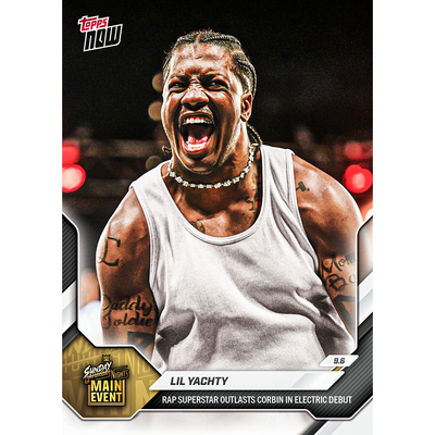 Lil Yachty - 2026 WWE Topps NOW® - Card 95