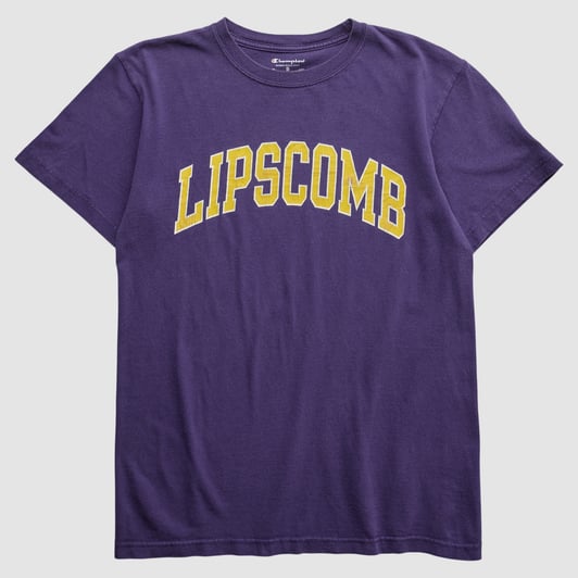 Lipscomb Bisons Champion 2010s T-shirt - Purple - XS by Fanatics Real Vintage