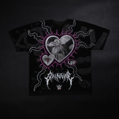 Liv Morgan Civil Regime x WWE Forever Morgan American Classic Oversized T-Shirt - Black