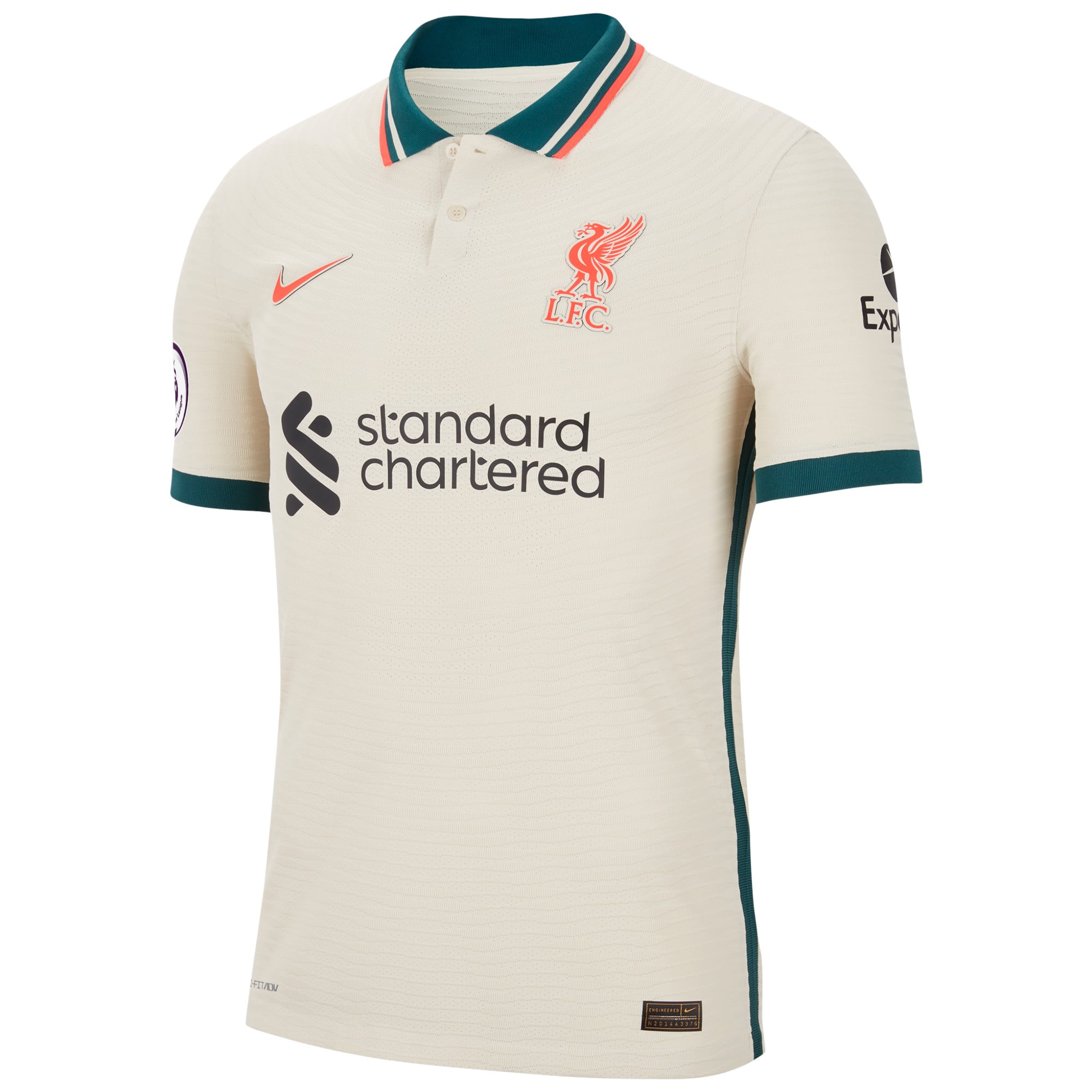 Roberto Firmino Liverpool Nike 2021/22 Away Vapor Match Authentic