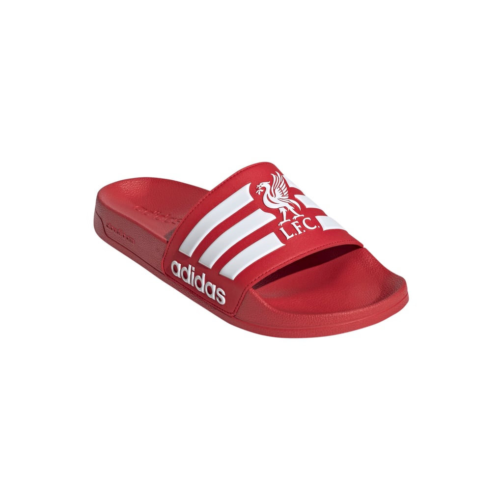 Liverpool adidas Adilette Shower Slides - Red display picture 1