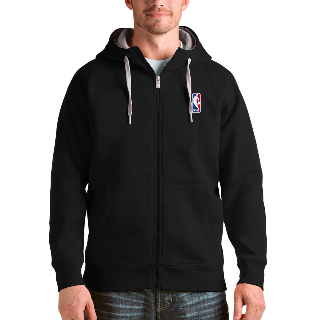  NBA Antigua Victory Full-Zip Jacket - Black