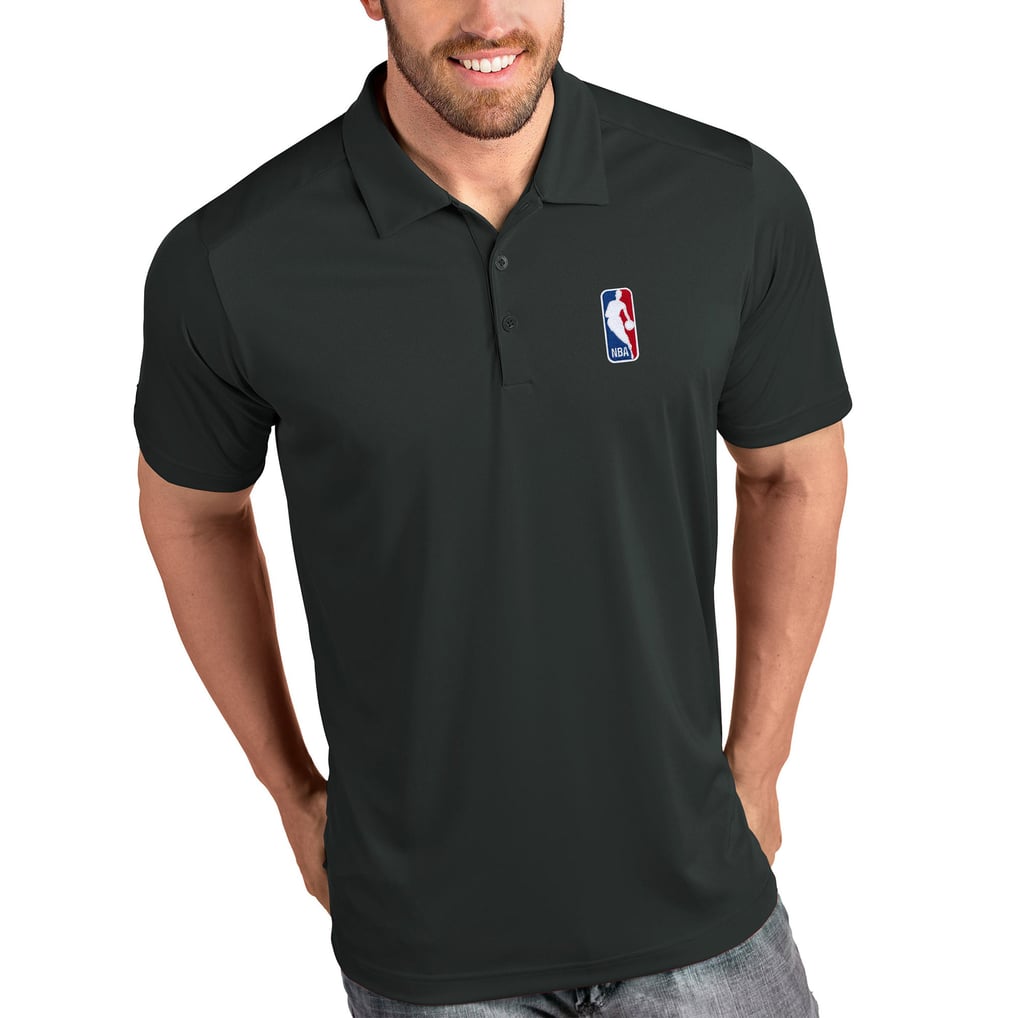 NBA Antigua Tribute Polo - Charcoal