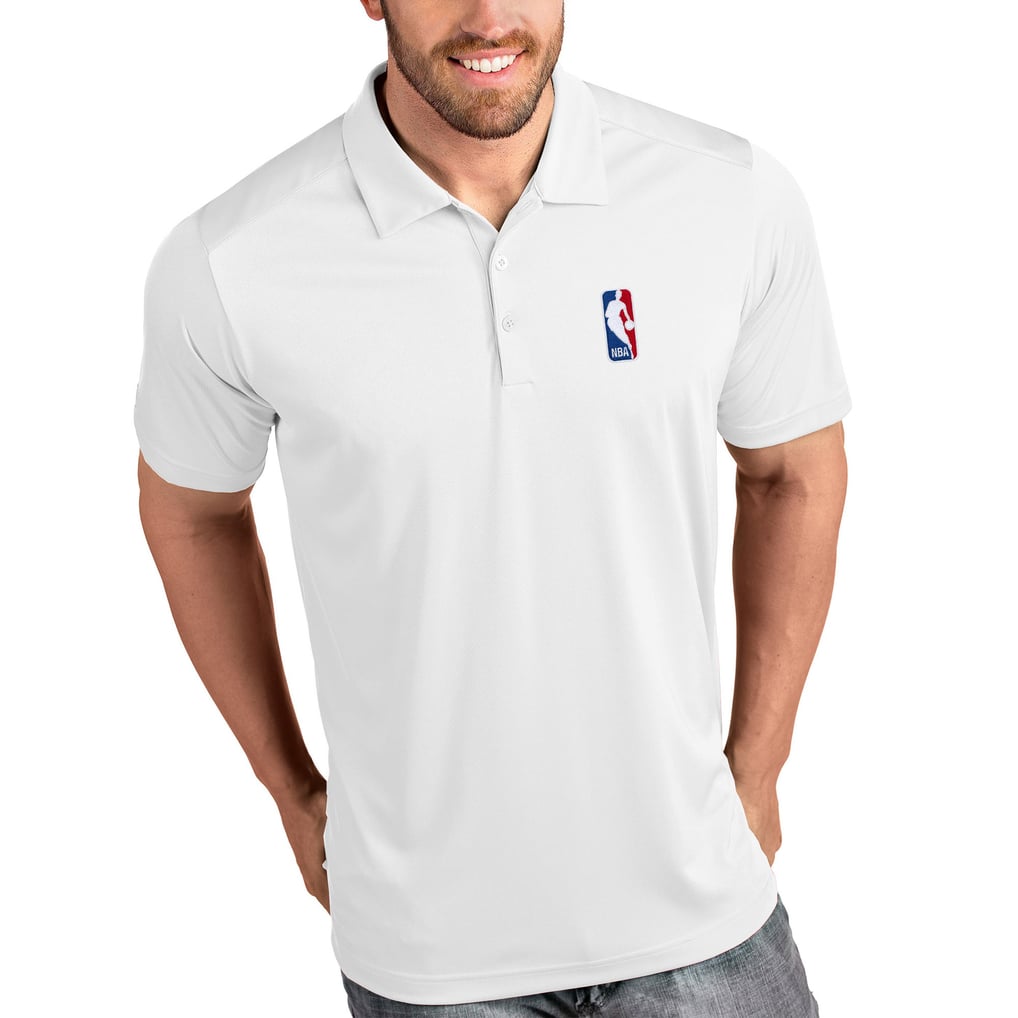  NBA Antigua Tribute Polo - White