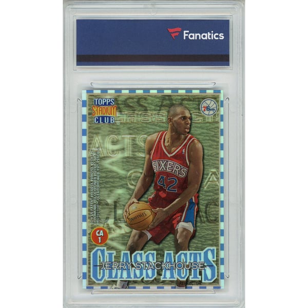 NBA Michael Jordan, Jerry Stackhouse 1996-97 Topps Stadium Club 