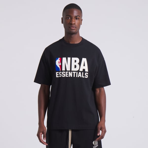 Fear of God Unisex NBA x ESSENTIALS T-Shirt - Black