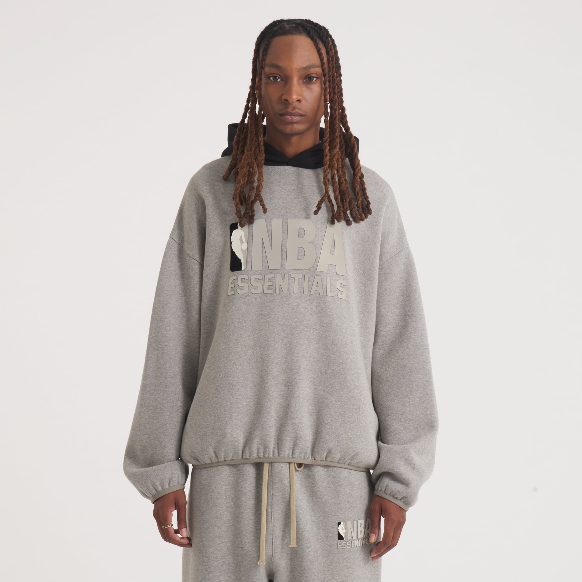 NBA ESSENTIALS グレー パーカー ESSENTIALS Gray NBA Los Paris JP