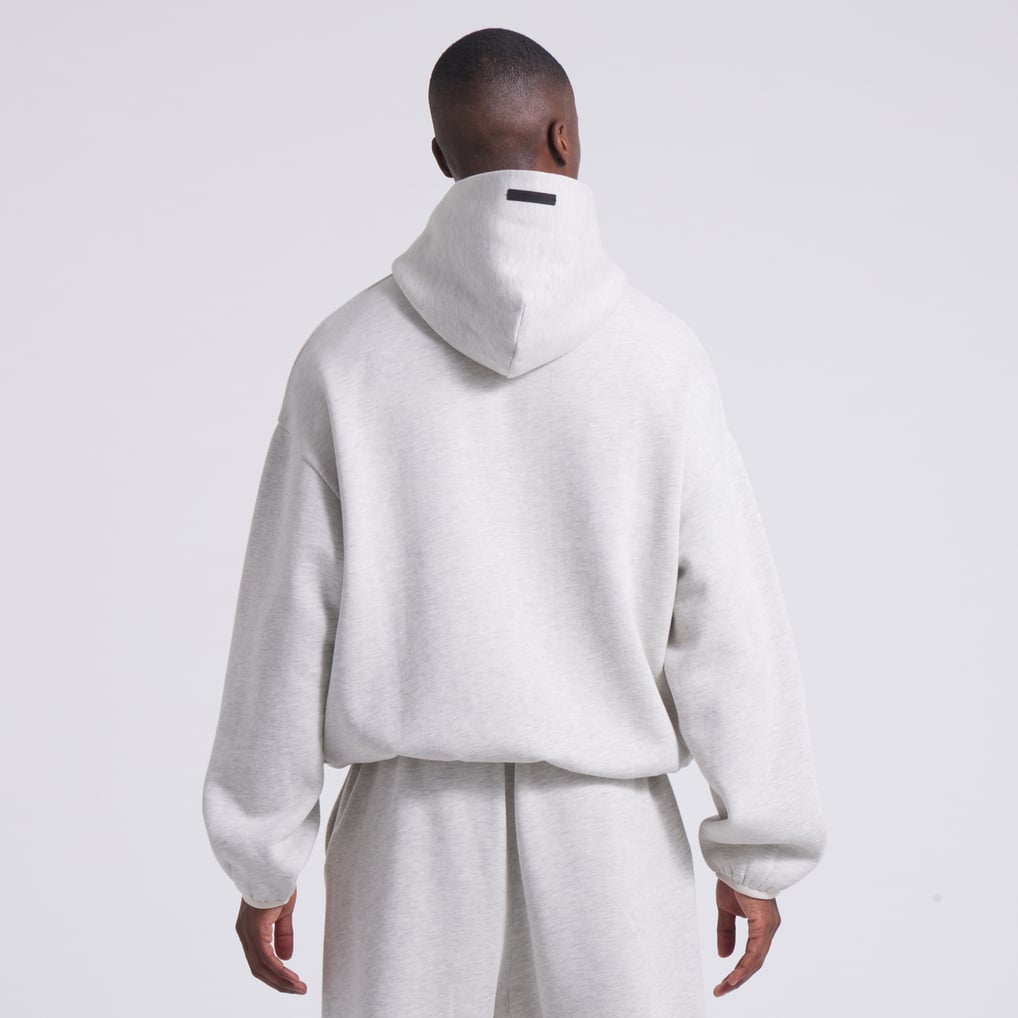 Unisex Fear of God Heather Gray NBA x ESSENTIALS Pullover Hoodie