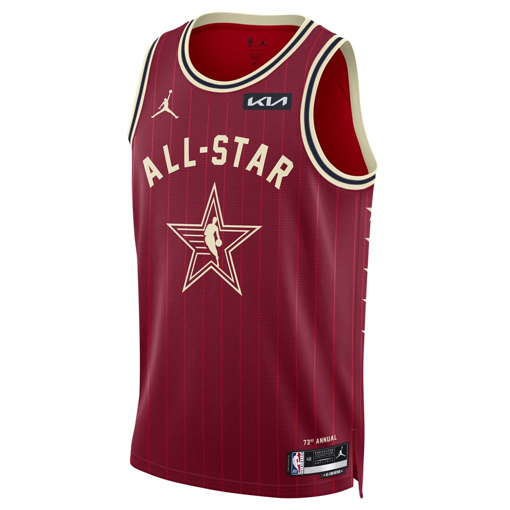 Unisex LeBron James Jordan Brand Crimson 2024 NBA All-Star Game 