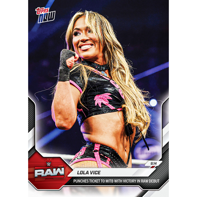 Lola Vice - 2026 WWE Topps NOW® - Card 100