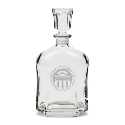 Longwood Lancers 23.75oz. Crystal Whisky Decanter