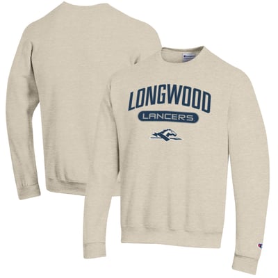 Longwood Lancers Champion Powerblend Sweatshirt - Oatmeal