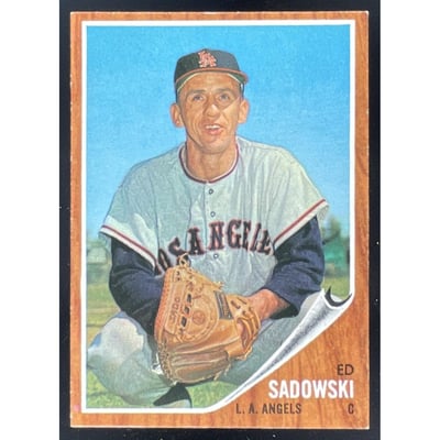 1962 Topps #569 Ed Sadowski