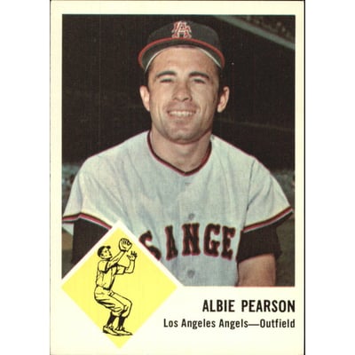 1963 Fleer #19 Albie Pearson