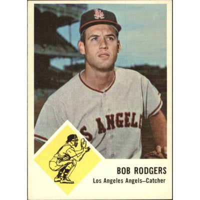 1963 Fleer #20 Bob Rodgers