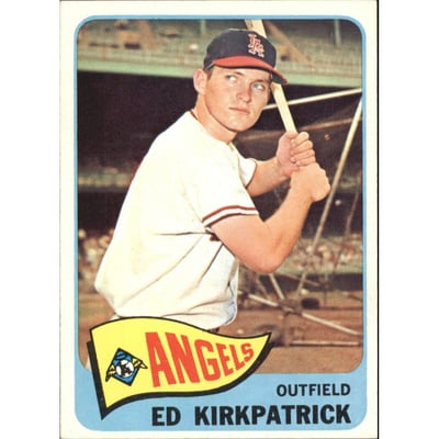 1965 Topps #393 Ed Kirkpatrick