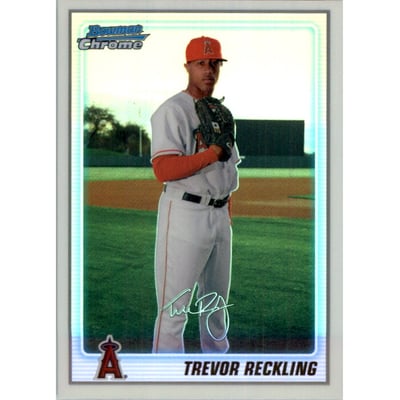 2010 Bowman Chrome Prospects Refractors #BCP194B Trevor Reckling AU