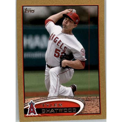2012 Topps Mini Gold #317 Tyler Chatwood