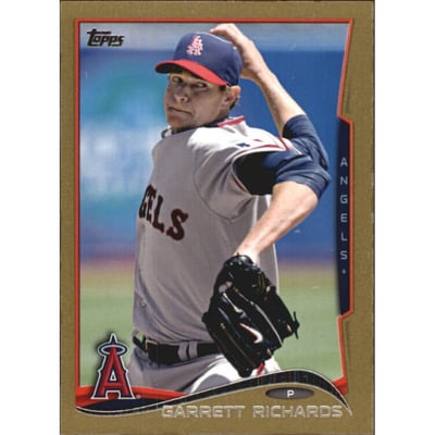 2014 Topps Mini Gold #306 Garrett Richards