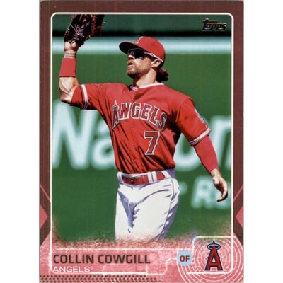 2015 Topps Update Pink #US385 Collin Cowgill