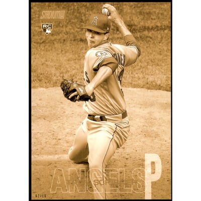 2018 Stadium Club 5x7 Gold #233 Troy Scribner