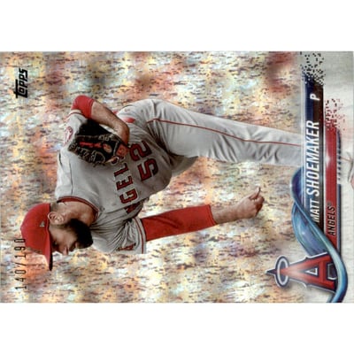 2018 Topps Factory Set Foilboard #162 Matt Shoemaker