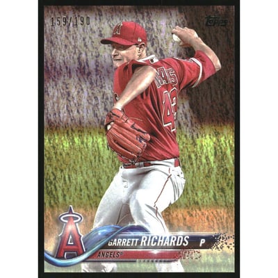2018 Topps Factory Set Foilboard #19 Garrett Richards