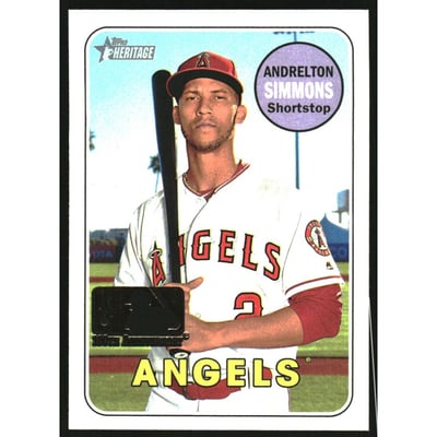 2018 Topps Heritage 100th Anniversary #29 Andrelton Simmons