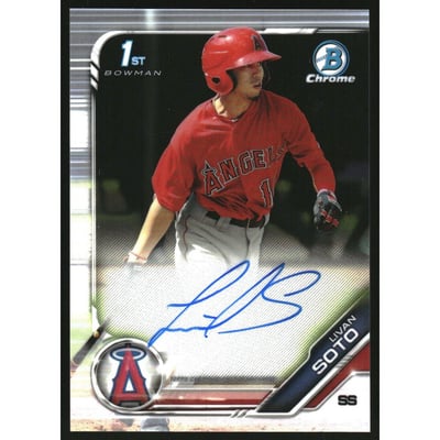 2019 Bowman Chrome Prospect Autographs #CPALS Livan Soto