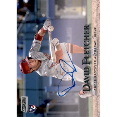 2019 Stadium Club Autographs #SCADF David Fletcher