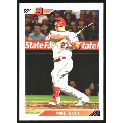 2020 Bowman Heritage #1 Mike Trout